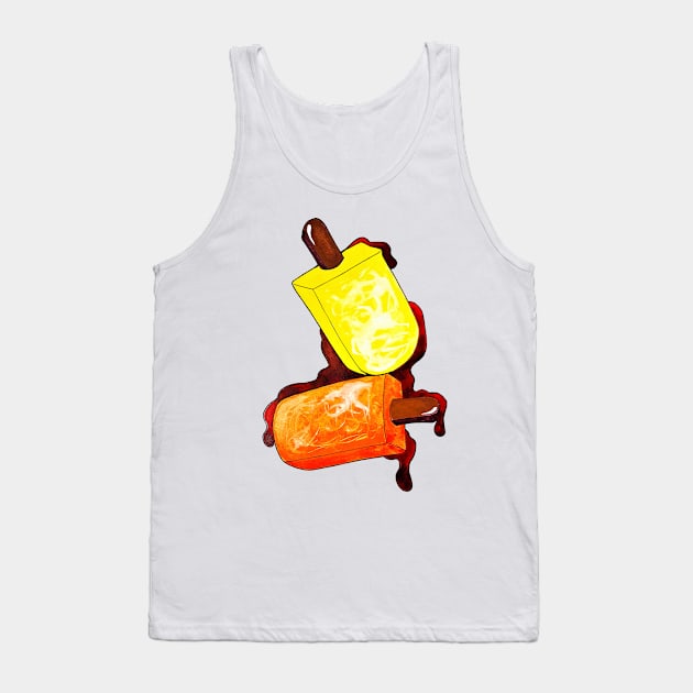Summer Popsicles Tank Top by Kazyii